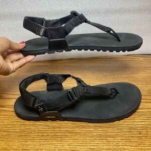 Bedrock Sandal Shoes Mens Size 12 Black Cairn Evo Vibram Minimalist Trail Hiking